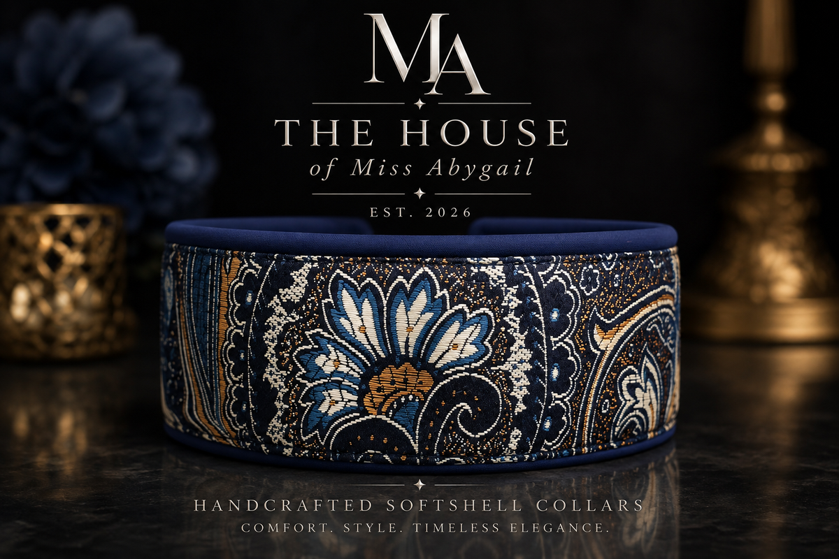 Softshell Brocade  Collar 2.5cm